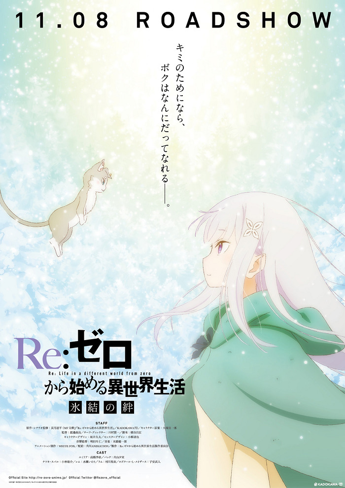 Постер к: Re:Zero. Жизнь с нуля в альтернативном мире: Замороженные узы